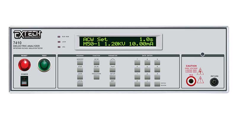 Extech 7410 / EEC 7410 – 안전 규격 종합 분석기