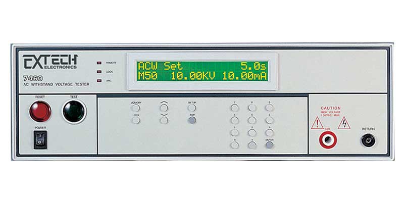 Extech 7460 / EEC 7460 – 10KV 내전압 시험기
