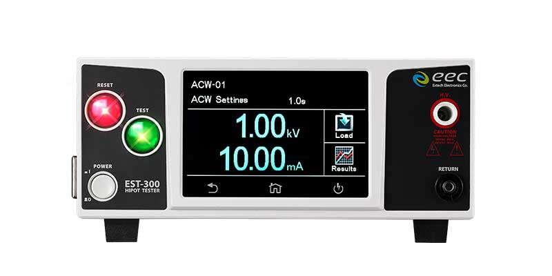 Extech EST-330 / EEC EST-330 – 내전압 테스터 (5 kV AC / 20 mA, 6 kV DC / 7.5 mA, 1000 V IR)