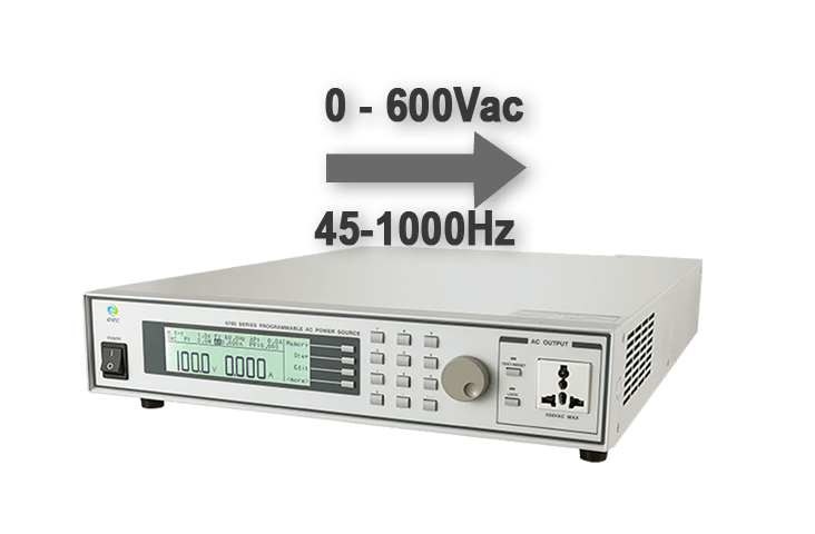 wide range of outputs ac power